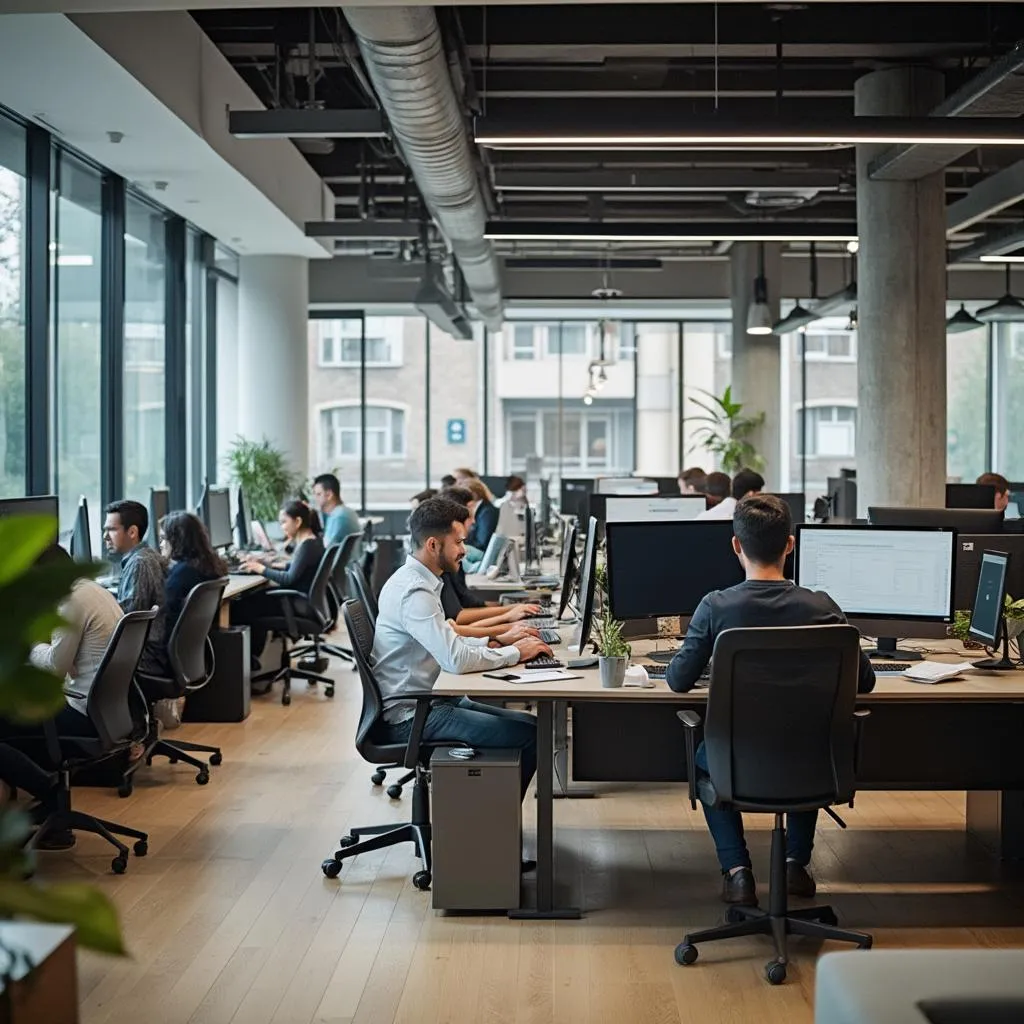 Oficina central de ConFinAR en Buenos Aires
