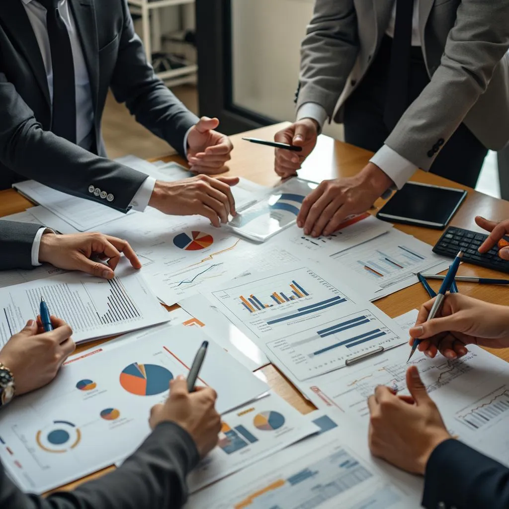 Reunión estratégica del equipo directivo